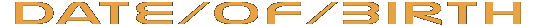 Date Of Birth